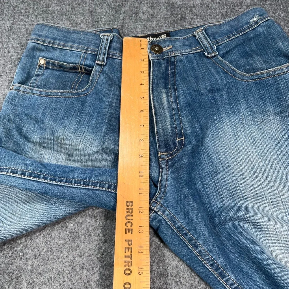VTG Southpole Relaxed Straight Jeans Mens 34 Flap Pocket Y2K Faded Streetwear